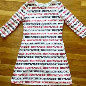 Mahi Gold Bimini Flag Dress